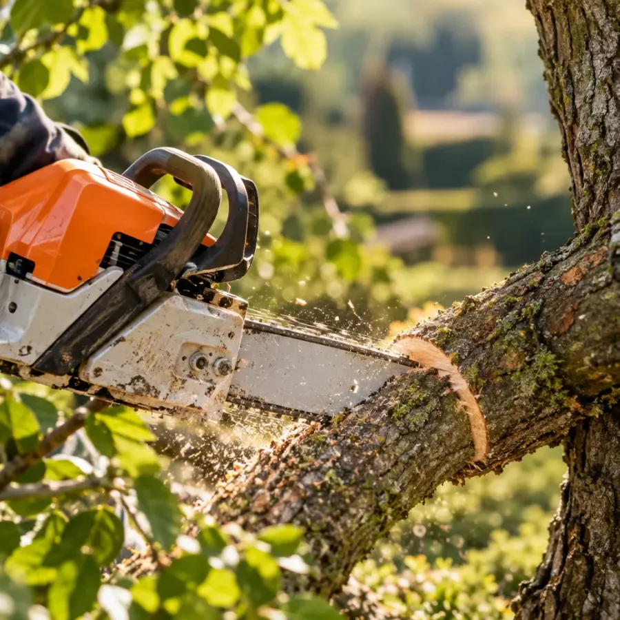 Élagage d’arbres en sécurité en Île-de-France